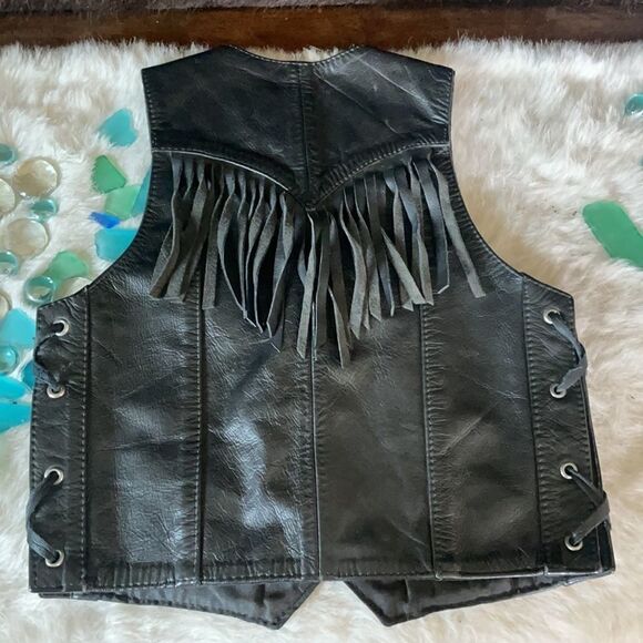 Leather vest M (4599) - Picture 7 of 7